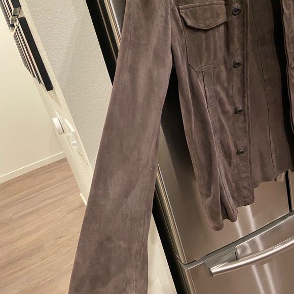 AllSaints Men’s Suede Jacket - Picture 3 of 8